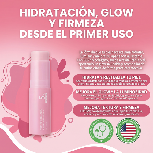 Nuvora PDRN Pink Collagen- Reduce Arrugas y Líneas de Expresión