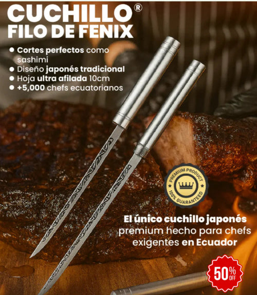 Cuchillo Ave Fenix para Chefs