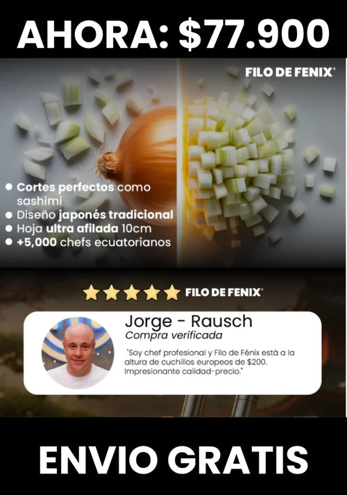 Cuchillo Ave Fenix para Chefs