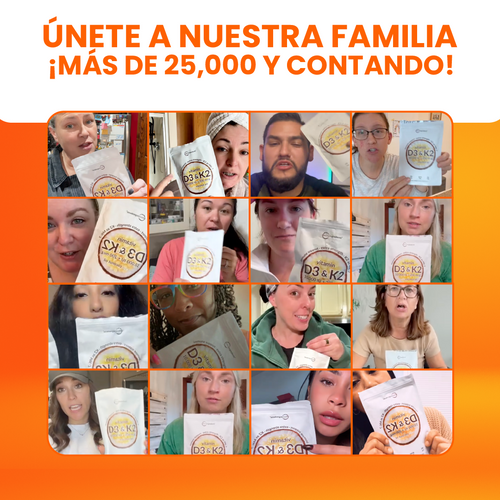 Nuvora D3 y K2-Fortalece tus huesos, protege tu corazón y refuerza tus defensas