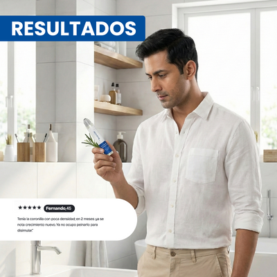 Nuvora Roll On - Suero de romero para el crecimiento del cabello