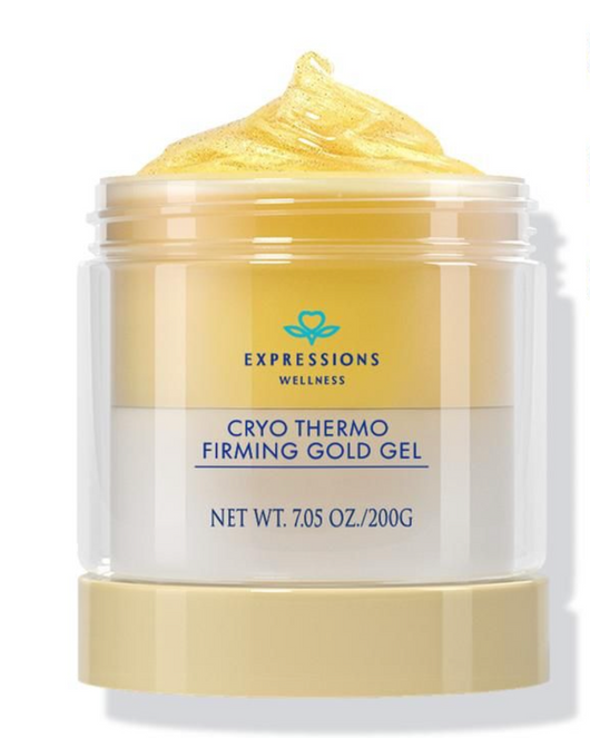 Crema tensora de celulitis- Crema caliente dorada para piel suelta.