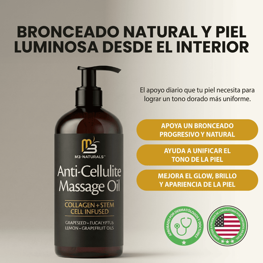 Nuvora Anti-cellulite massage oil- Elimina Celulitis Reafirma los tonos, regenera y humecta los tejidos grasos no deseados