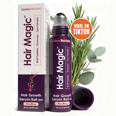 Nuvora Hair magic serum roll on- Suero para el crecimiento del cabello.