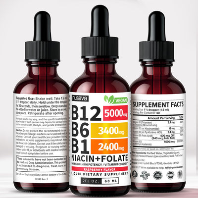 Nuvora Complejo Vitaminas B Gotas sublinguales