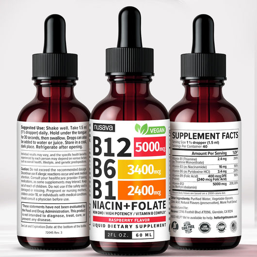 Nuvora Complejo Vitaminas B Gotas sublinguales