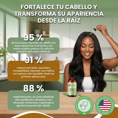 Nuvora Mielle- Tratamiento para puntas abiertas y cuero cabelludo seco para