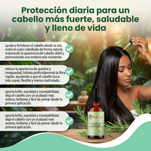 Nuvora Mielle- Tratamiento para puntas abiertas y cuero cabelludo seco para