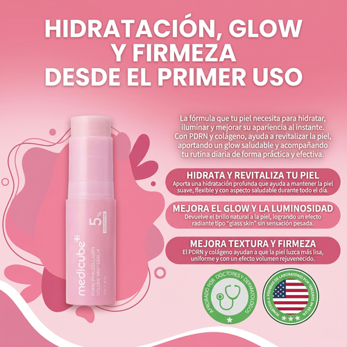 Nuvora pdrn pink collagen- Reduce arrugas y líneas de expresíon