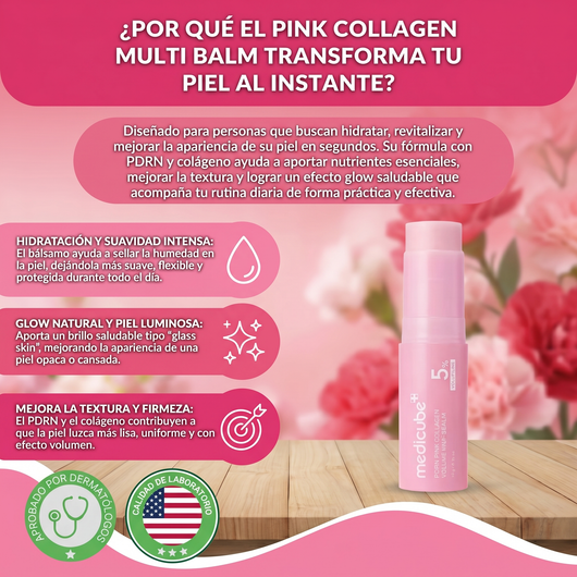 Nuvora pdrn pink collagen- Reduce arrugas y líneas de expresíon