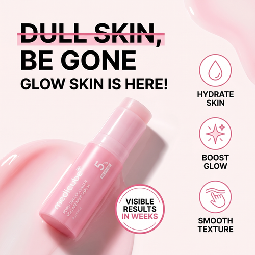 Nuvora pdrn pink collagen- Reduce arrugas y líneas de expresíon