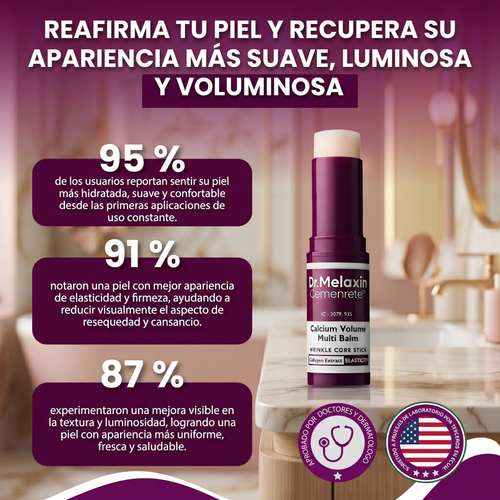 Nuvora bálsamo de calcio y botox en barra- hidrata, suaviza e ilumina.