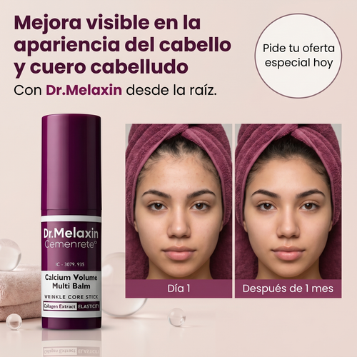 Nuvora bálsamo de calcio y botox en barra- hidrata, suaviza e ilumina.