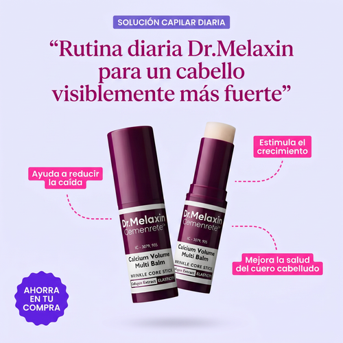 Nuvora bálsamo de calcio y botox en barra- hidrata, suaviza e ilumina.