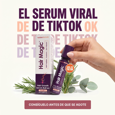 Nuvora Hair magic serum roll on- Suero para el crecimiento del cabello.