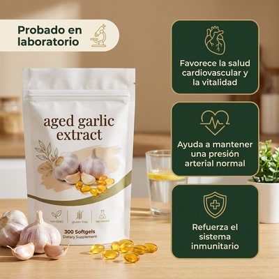 Nuvora Aged Garlic Extract Salud Cardiovascular