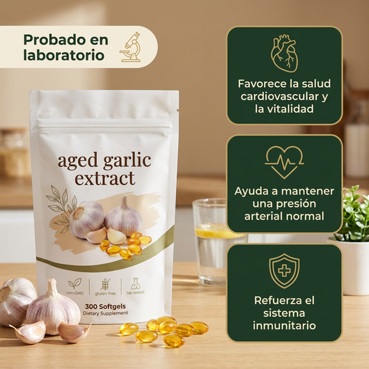 Nuvora Aged Garlic Extract Salud Cardiovascular