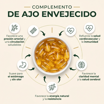 Nuvora Aged Garlic Extract Salud Cardiovascular