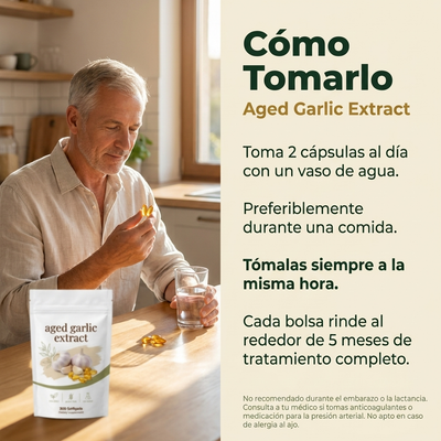 Nuvora Aged Garlic Extract Salud Cardiovascular