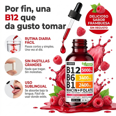 Nuvora Complejo Vitaminas B Gotas sublinguales