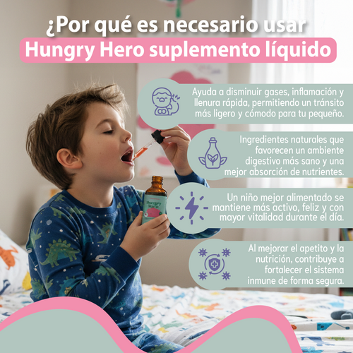 suplemento para ayudar aumentar el apetito-Potenciador de apetito para niños