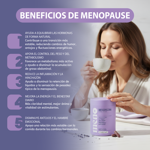 Nuvora Meno: Recupera el control de tu peso durante la menopausia.