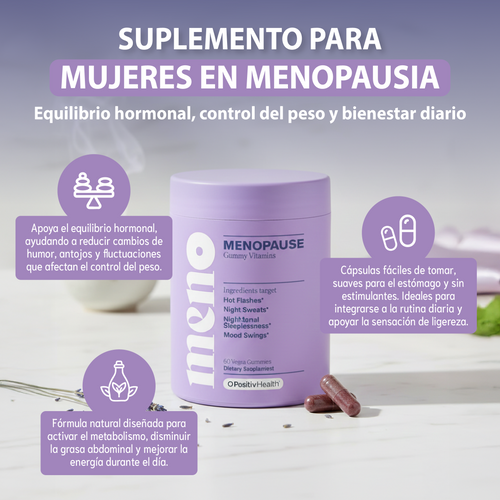 Nuvora Meno: Recupera el control de tu peso durante la menopausia.
