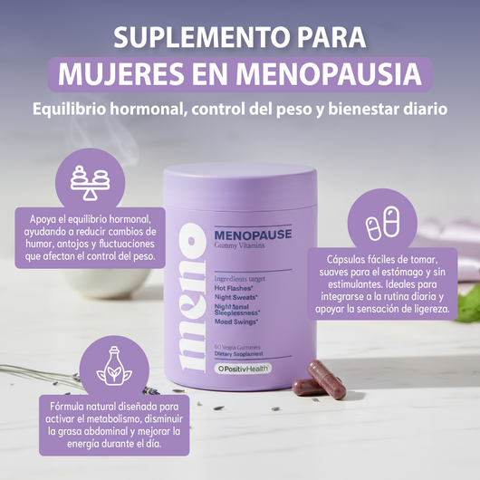 Nuvora Meno: Recupera el control de tu peso durante la menopausia.