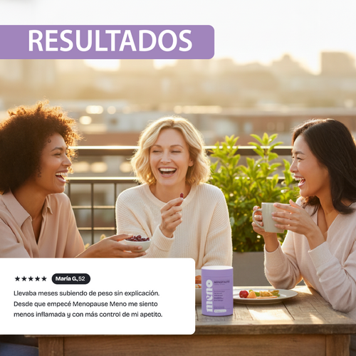 Nuvora Meno: Recupera el control de tu peso durante la menopausia.