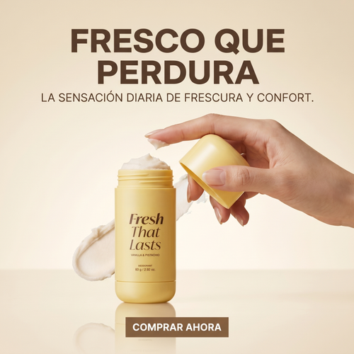 Fresh That Lasts de Medicube – Desodorante Vanilla & Pistachio.